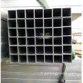 Tube carré en acier inoxydable 316L avec rainure
